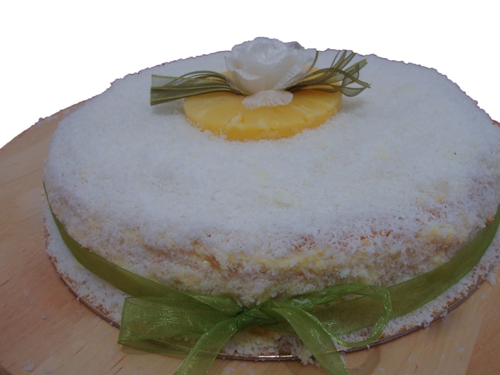 Pina colada… cake and verrines!