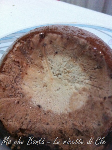interno tartufo cioccolato e nocciola