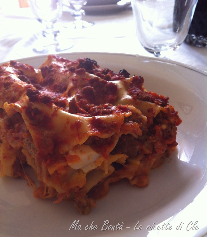 Lasagne al Forno… e una novità!